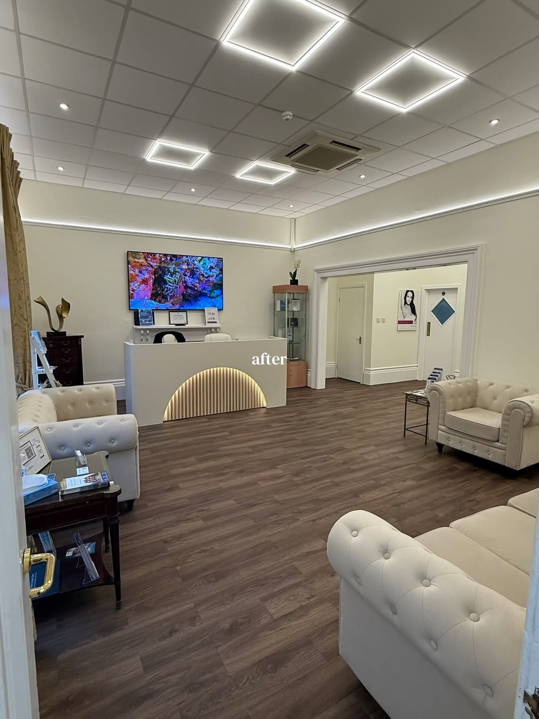 Better By Ati renovated reception area